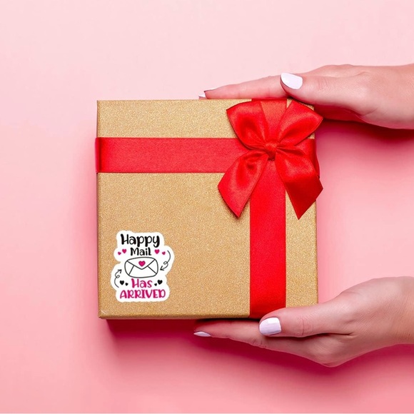 100 ‘Happy Mail Has Arrived’ Stickers - Picture 5 of 5